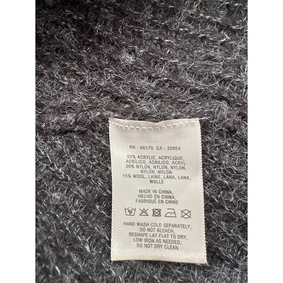 Sleeping on Snow Anthropologie Primula Cocoon Cardigan Womens S Gray Wool Blend - Picture 6 of 8